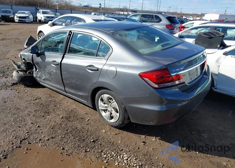 2013 Honda Civic Lx z USA, uszkodzony, nr VIN 19XFB2F55DE067306